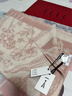 ELLE100%绵羊毛花卉提花围巾女秋冬季时尚新款保暖两用围脖礼盒装新年 实拍图