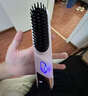 可亓无线直发梳负离子直发器护发不伤发卷发棒蓬松拉直内扣懒人美发神器恒温持久定型卷直两用电梳子 少女粉【四档温控+千万负离子护发+卷直两用】 实拍图