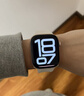 Apple/苹果 Watch Series 10智能手表蜂窝款46毫米玫瑰金色铝金属表壳淡桃粉色运动型表带S/M MWYM3CH/B 实拍图