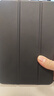 毕亚兹 适用iPad Mini5保护套 迷你4代7.9英寸 苹果平板电脑保护壳 防摔智能休眠支架皮套 PB09-金刚黑 实拍图