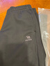 骆驼（CAMEL）直筒运动裤女子休闲针织卫裤长裤 CB2225L0783 深花灰 L 实拍图