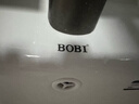 波彼（BOBI）台盆陶瓷一体盆洗手盆单盆阳台浴室柜卫生间半嵌入洗脸面盆池定制 【80*48CM】盆+弹跳下水+防臭管 实拍图