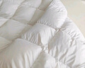 无印良品100%白鹅毛 羽毛绒丝被子冬被芯约6.6斤【填充2000g】220*240cm 实拍图