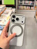 图拉斯支点壳O1S【销量霸榜丨相机按键全包】 适用苹果17promax手机壳iphone16pro磁吸15防摔透明磨砂air 【钛原色】 iPhone17Pro（相机按键全包） 实拍图