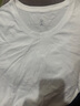 京东京造短袖T恤女10A抗菌秋季新款修身显瘦女装抑菌防汗 白色圆领 M 实拍图