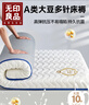 无印良品A类大豆床褥床垫遮盖物厚6cm家用四季防滑可折叠被褥子1.2x2米床 实拍图