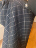 百图betu女装冬季新款半身裙高腰小个子毛呢格纹半裙女2311T83 深灰 M 实拍图