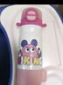 babycare四合一儿童保温杯水杯316不锈钢保温水壶吸管杯大宝宝上学550ml粉 实拍图