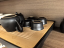 京东京造 茶具整套 功夫茶具陶瓷套装茶壶茶杯茶盘【黑陶提梁壶】 12件套  实拍图