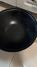 金存章丘铸铁锅炒锅无涂层炒菜锅炖锅不易粘老式家用圆底双耳生铁36cm 实拍图