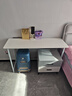 全品屋电脑桌长条桌简易书桌卧室学习桌写字桌窄桌办公工作台床边小桌子 【长条桌】单层长120*宽40cm 升级加厚 实拍图