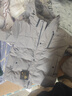雪中飞鹅绒羽绒服男士短款脱卸帽加厚保暖休闲商务秋冬外套男装175 实拍图
