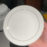 努拉派骨碟家用陶瓷吐骨碟日式6个装金边餐盘装骨头小碟子6寸餐桌垃圾盘 6英寸-双金边-骨碟(10个装) 实拍图