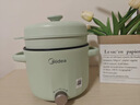 美的（Midea）电煮锅 宿舍小电锅 电蒸锅 多功能家用宿舍泡面小火锅 蒸煮一体电热锅2.6L多功能锅XZE2066 配蒸笼 实拍图