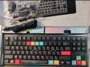 狼蛛（AULA）F87ProV2客制化无线机械键盘电竞游戏专用  蓝牙/2.4G/有线三模连接全键热插拔gasket结构办公键盘 F87ProV2超神版【流星轴】黑雾透+热升华 实拍图