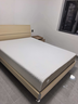 全友家居 双人床家用高脚床板式床现代简约原木风卧室1.5x2米政府补贴 实拍图