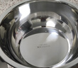 美厨（MAXCOOK）加厚304不锈钢汤盆24CM 洗菜盆调料盆和面盆MCWATP24 加宽加深 实拍图