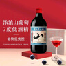 山葡萄气泡酒7%vol 葡萄汁红酒500ml*3瓶 果味葡萄酒新老包装交替 实拍图