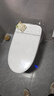 九牧（JOMOO）轻智能马桶一体机全自动冲水恒温座圈抗菌虹吸式坐便器 【脚感翻盖无水压限制】SQ8640 305mm(290-390以内选择) 实拍图