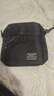 男士单肩包多层小背包轻便通勤休闲户外男斜挎包 黑色 实拍图