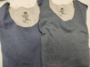 恒源祥2件男士保暖背心男冬季【含山羊绒蚕丝】德绒打底内衣坎肩马甲男 实拍图