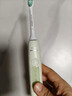 飞利浦（PHILIPS）【肖战推荐】声波电动牙刷钻石3系 圣诞礼物 情侣款送男生女友 微泡水流HX5161/05抹茶绿 国家补贴 实拍图