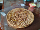 四万公里藤编隔热垫子家用防烫锅垫碗垫耐高温餐桌垫耐热盘子垫杯垫茶壶托 实拍图