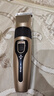 理发器飞利浦平替电推剪剃头刀成人儿童电推子充电式家用电动剪发神器 土豪金标配（陶瓷刀头）+礼品+全钢平剪牙剪+刀头 实拍图