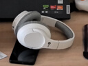 联想来酷无线耳机ES209头戴式耳麦轻量可折叠蓝牙重低音游戏运动耳麦电竞游戏听歌电脑通用  白色 实拍图