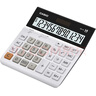卡西欧（CASIO）DH-14-WE 中型无声款 14位大额计算 双电源 超宽计算器 白色 专业计算系列 实拍图