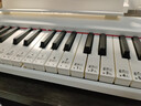 特伦斯电子琴88键成人儿童智能折叠钢琴X61A/V20手卷钢琴键盘乐器 V20时尚白+专用琴包 实拍图