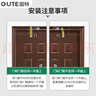 固特（GUTE）闭门器液压缓冲自动关门器消防门防火门推拉门关门神器可定位轻型 实拍图