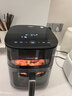九阳（Joyoung）变频焱烤双层烤空气炸锅 NTC精准控温 家用实用7L大容量 上下双可视大视窗 蒸烤炸一体KL70-V8 实拍图