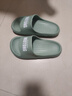 牧童【一家三口亲子款】儿童拖鞋室内家居浴室拖男女童外穿软底凉拖鞋 绿色 32 鞋内长21.0cm 实拍图