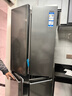 海尔（Haier）小红花418升十字门冰箱超薄零嵌母婴三档变温黑金净化BCD-418WGHTDB9S9U1政府补贴20% 418L十字-灰|超薄零嵌 实拍图