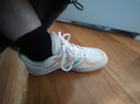 尤尼克斯YONEX羽毛球鞋yy入门级训练减震动力垫男女SHB101CR 白/金43码 实拍图