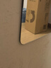 华恺之星 亚克力软镜子贴墙自粘家用全身穿衣镜高清浴室镜JY61圆角30*40 实拍图