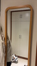 家逸全身镜落地穿衣镜子贴墙实木壁挂试衣镜现代简约化妆镜子JM089 实拍图