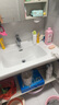 九牧（JOMOO）浴室柜陶瓷一体盆卫生间洗脸盆柜组合洗手盆卫浴洗漱台A2741升级 基础款 镜背美妆收纳 冷灰90cm 【无龙头】 实拍图
