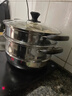美厨（MAXCOOK）二层蒸锅 28cm不锈钢蒸锅复底可蒸可煮 燃气电磁炉通用MBZ-28 实拍图