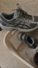 亚瑟士ASICS男鞋透气跑鞋运动鞋缓震舒适跑步鞋 GEL-CONTEND 4 灰色/深灰色 44 实拍图