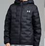 安德玛（Under Armour）童装秋冬儿童轻薄防泼水短款鸭绒男女童保暖连帽羽绒服 实拍图