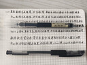 齐心(Comix)直液笔速干笔签字笔 0.5mm全针管中性笔 商务办公学生水笔走珠笔 黑色 12支/盒ES856 实拍图