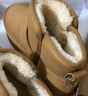 骆驼（CAMEL）雪地靴女简约厚底棉鞋百搭加绒加厚保暖靴 L24W275721 驼色 39  实拍图