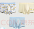 京东京造儿童内裤纯棉抗菌女童中大童平角内裤3条 开心云朵150 实拍图