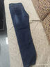HLA海澜之家厚款牛仔裤男山不在高系列时尚休闲绣花裤子男冬季 实拍图
