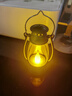 【露营灯】创意复古手提小夜灯网红迷你氛围小马灯桌面摆拍油灯 复古手提小夜灯【黑色1个】 实拍图