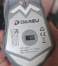 达尔优（dareu）牧马人EM915 有线rgb鼠标 笔记本电脑鼠标 4000dpi 白色裂纹消音版 实拍图