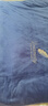 南极人（Nanjiren）牛奶绒四件套防静电双面绒亲肤裸睡被套200x230cm四件套床上用品 轻羽-宾利蓝【双面暖绒 防静电】 1.2m三件套- 床单款 被套150*200cm 实拍图
