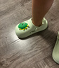 牧童儿童拖鞋夏男宝宝洞洞鞋软底女童卡通洗澡婴幼儿家居鞋奶龙绿160 实拍图